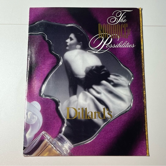 Dillards the Romance of Possibilities 1992 Vintage Catalog - Picture 1 of 6